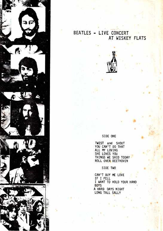 Beatles ビートルズ/ウイスキー・フラット PA,USA 1964 2021 Remaster Source