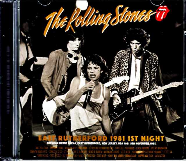 Rolling Stones ローリング・ストーンズ/NJ,USA 11.5.1981 Remastered & more