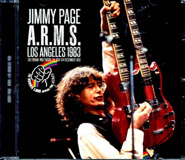 Jimmy Page Eric Clapton,Jeff Beck,Paul Rodgers ジミー・ペイジ/CA,USA 12.5.1983