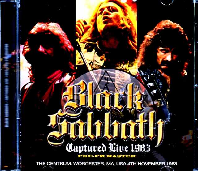 Black Sabbath ブラック・サバス/MA,USA 1983 Pre-FM Master