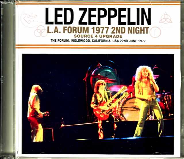 Led Zeppelin レッド・ツェッペリン/CA,USA 6.22.1977 Source4 Upgrade