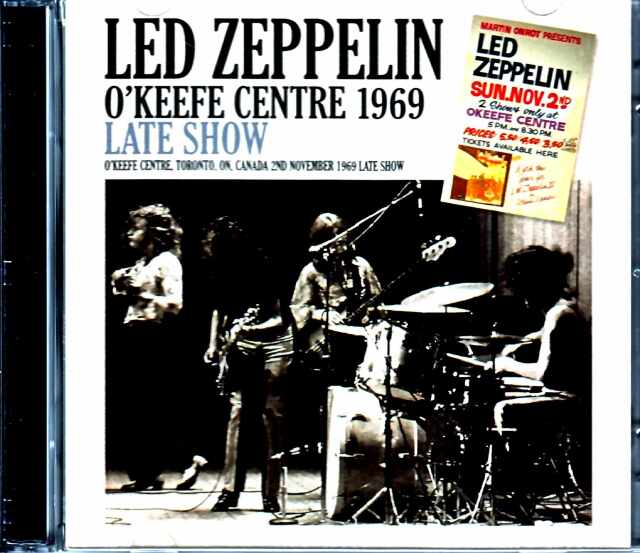 Led Zeppelin レッド・ツェッペリン/Canada 11.2.1969 Late Show Upgrade