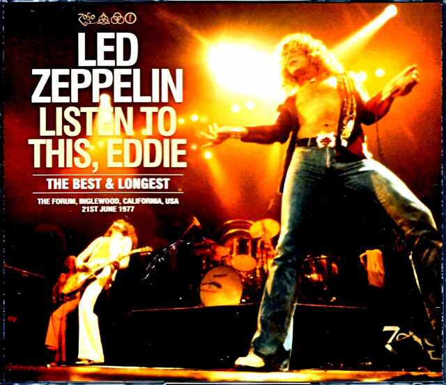 Led Zeppelin レッド・ツェッペリン/CA,USA 6.21.1977 Best & Longest