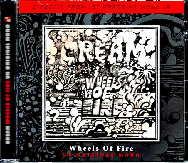 Cream クリーム/クリームの素晴らしき世界 Wheels of Fire UK Original Mono