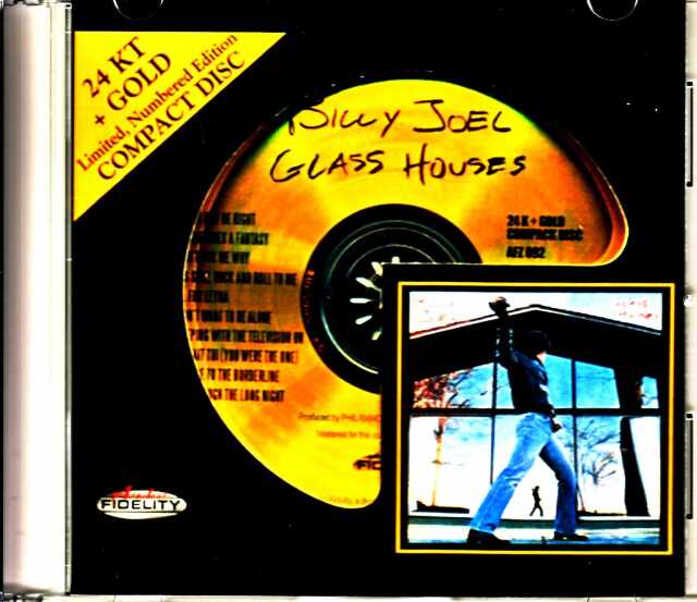 Billy Joel ビリー・ジョエル/グラスハウス Glass Houses Original US CD Audio Fidelity