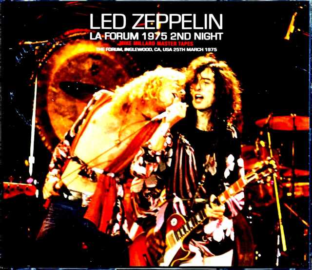Led Zeppelin レッド・ツェッペリン/CA,USA 3.25.1975 2Source Edition Upgrade
