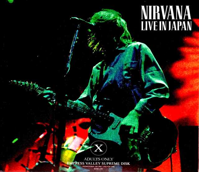 Nirvana ニルヴァーナ/最初で最後の日本公演・完全版 1992年 Japan 