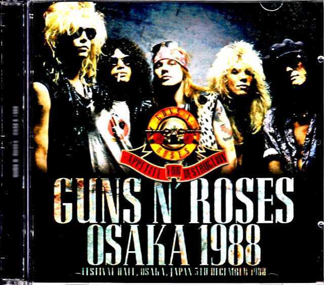 Guns N' Roses ガンズ・アンド・ローゼス/Osaka,Japan 1988