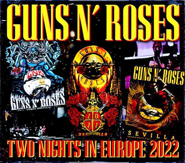 Guns N' Roses ガンズ・アンド・ローゼス/Spain 2022 2Days Complete
