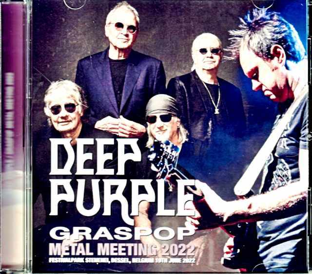 Deep Purple ディープ・パープル/Belgium 2022