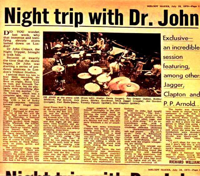 Dr. John ドクター・ジョン/太陽と月そして薬草 セッション Sun Moon & Herbs Sessions