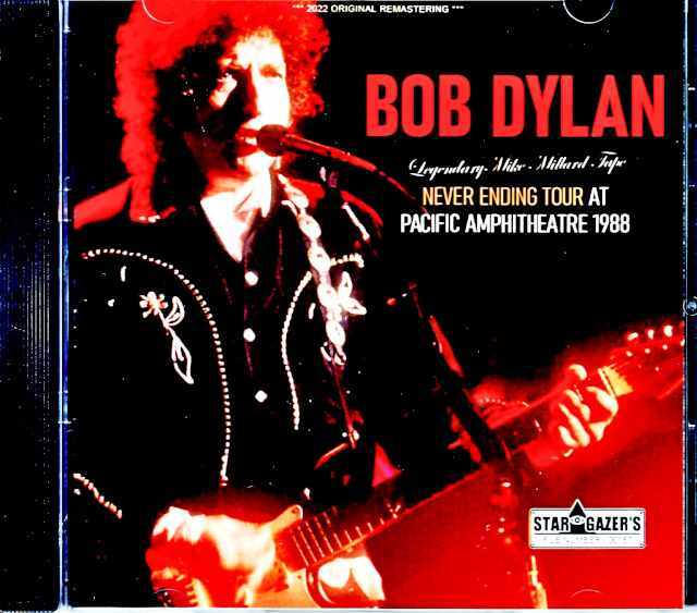Bob Dylan ボブ・ディラン/CA,USA 1988 Mike Millard Master Tape