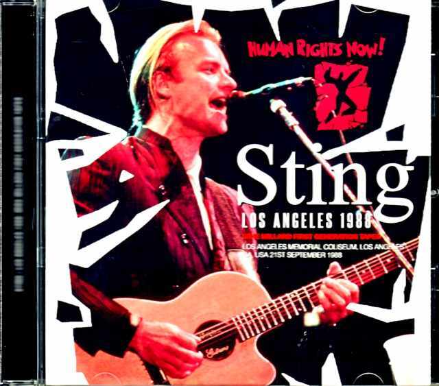 sting Los angels 1988 - 洋楽