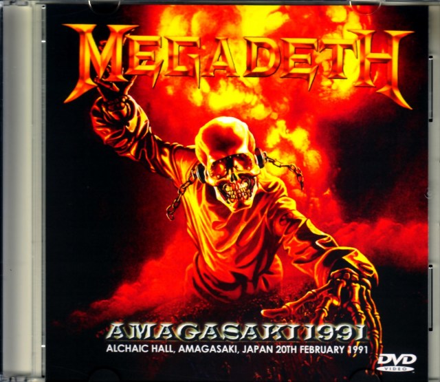 MEGADETH / メガデス　5種類DVD MEGADETH / メガデス5種類DVD