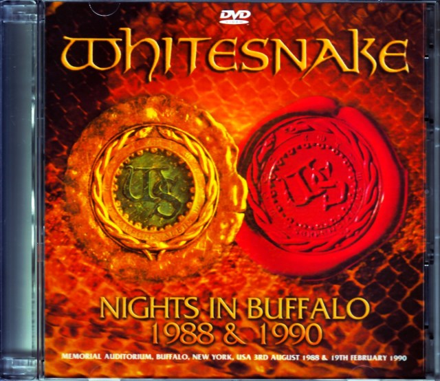Whitesnake ホワイトスネイク/NY,USA 1988 &1990