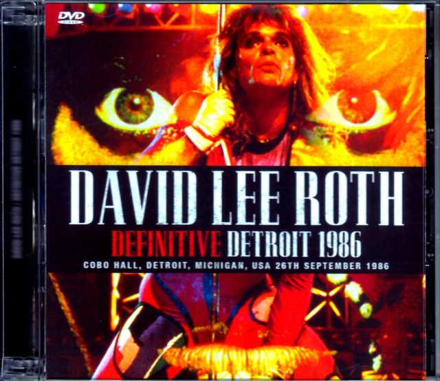 David Lee Roth デヴィッド・リー・ロス/MI,USA 1986 Upgrade