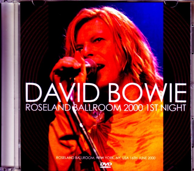 David Bowie デヴィッド・ボウイ/NY,USA 6.16.2000