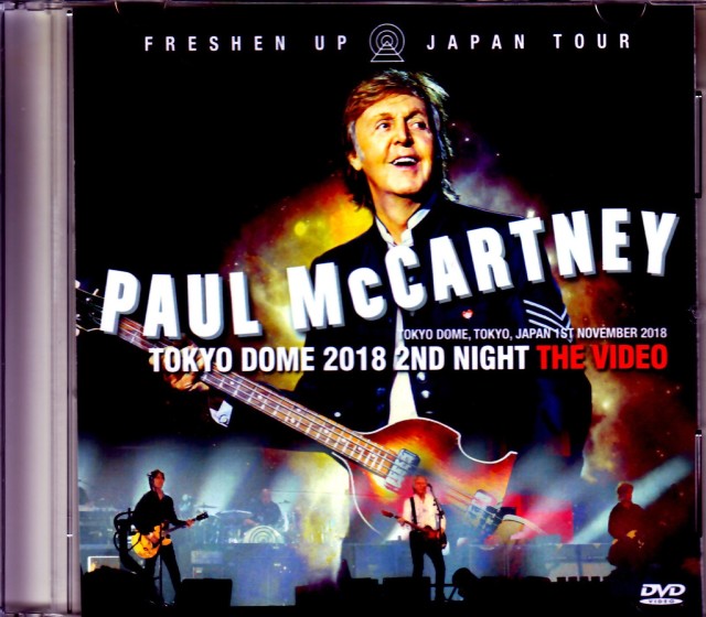 Paul McCartney ポール・マッカートニー/Tokyo,Japan 11.1.2018 Synced with excellent CD  sound