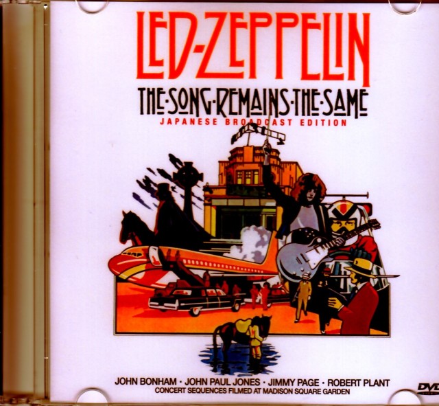 Led Zeppelin レッド・ツェッペリン/狂熱のライヴ Japanese Broadcast Edition