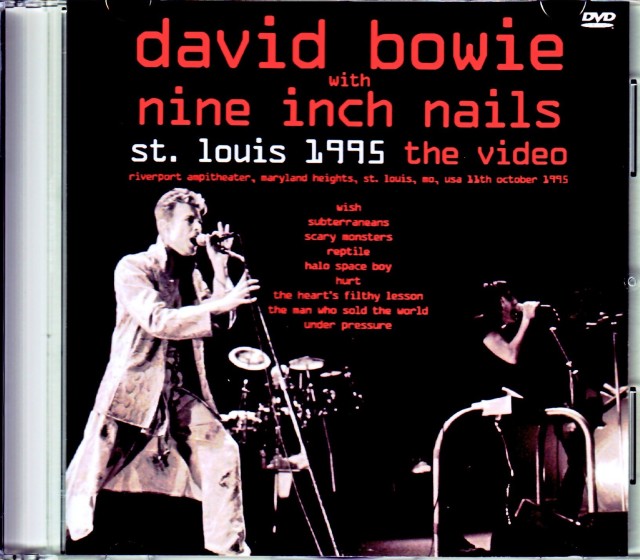 David Bowie,Nine inch Nails デヴィッド・ボウイ ナイン・インチ・ネイルズ/MD,USA 1995