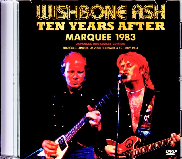 Wishbone Ash,Ten Years After ウィッシュボーン・アッシュ テン・イヤーズ・アフター/London,UK 1983  Japanese Broadcast Ver.