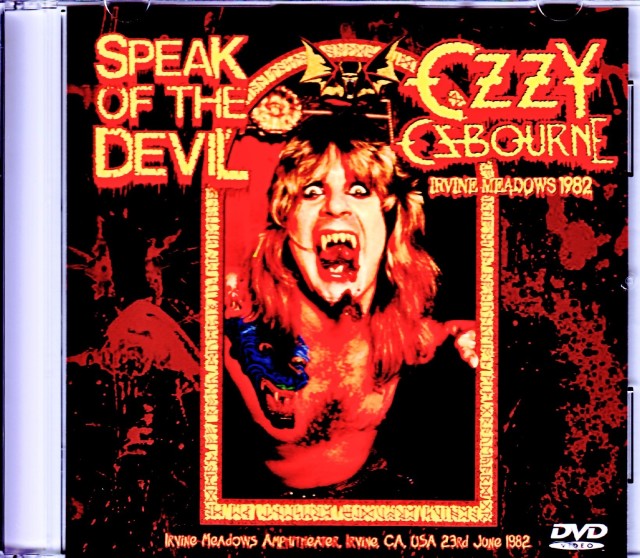 Ozzy Osbourne オジー・オズボーン/CA,USA 1982