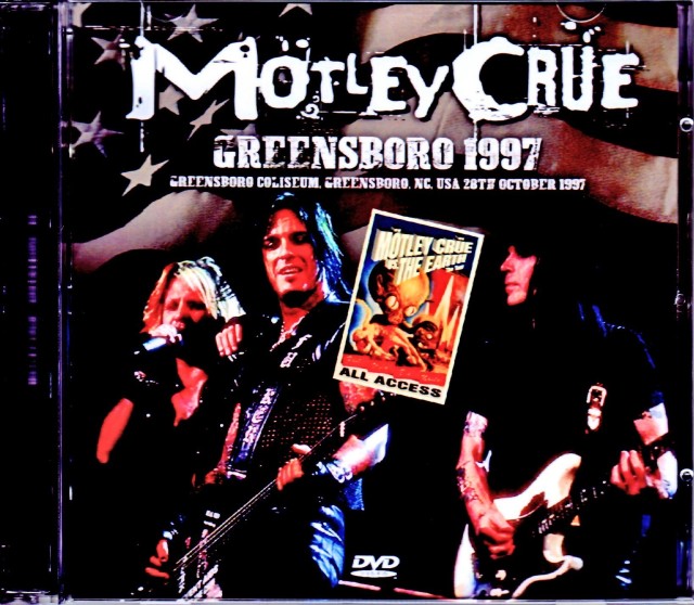 Motley Crue モトリー・クルー/NC,USA 1997 & more