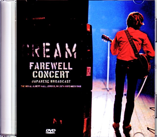 クリーム・フェアウェル・コンサート~1968 ロイヤル・アルバート・ホール [DVD]