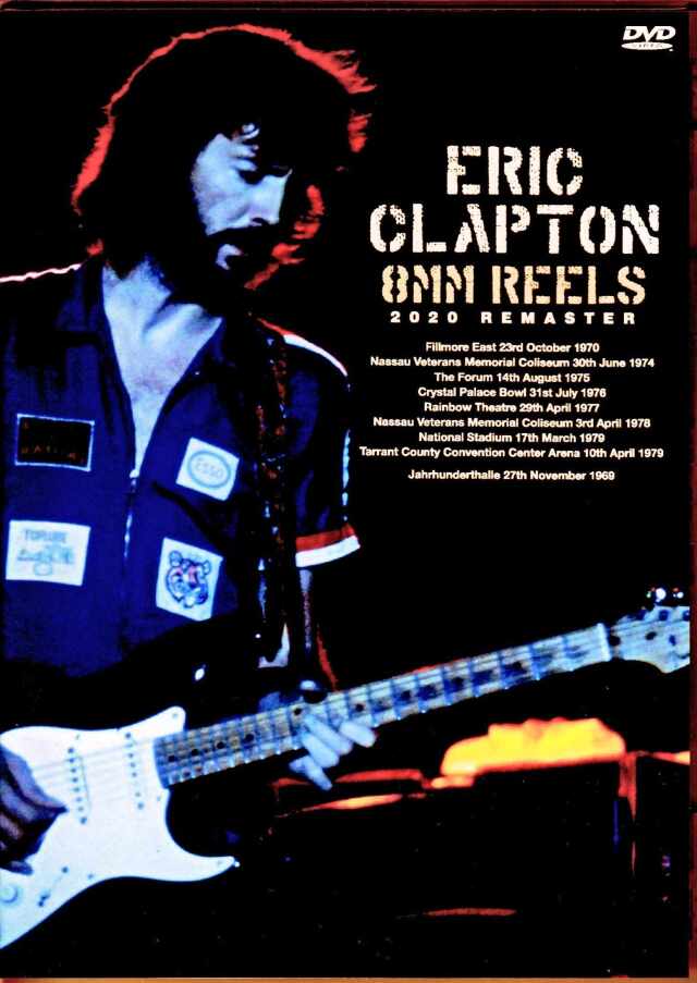 Eric Clapton エリック・クラプトン/8mm Films of EC Performing in the 1970's