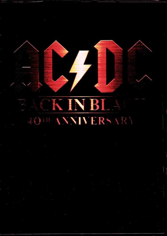 AC/DC/バック・イン・ブラック Back in Black 40周年記念映像