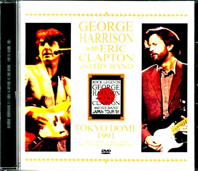 George Harrison,Eric Clapton ジョージ・ハリソン エリック・クラプトン/Tokyo,Japan 1991 3Days
