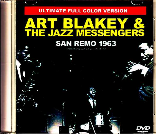 Art Blakey & the Jazz Messengers Wayne Shorter,Cedar Walton,Freddie Hubbard  アート・ブレイキー/Italy 1963 Full Color Version