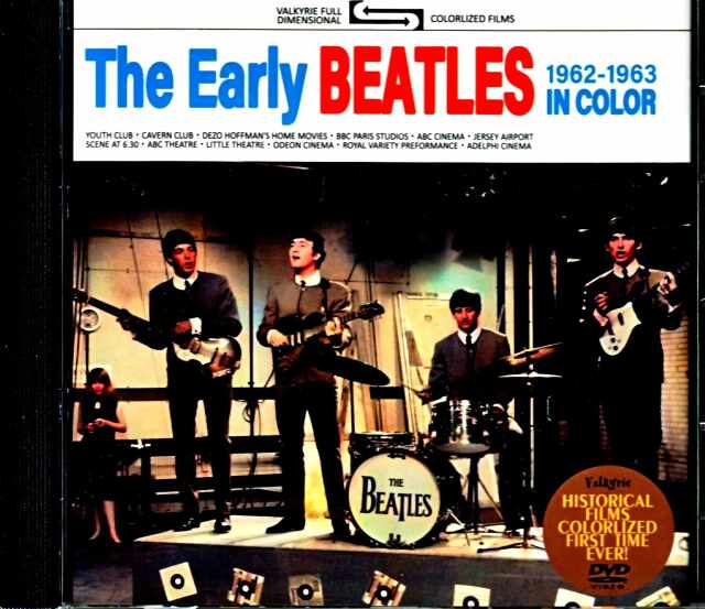 Beatles ビートルズ/黎明期 1962年 - 1963年 カラー版 England,UK 1962-1963 in Color