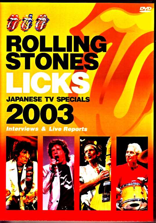 Rolling Stones ローリング・ストーンズ/Licks Tour 特別番組日本放映