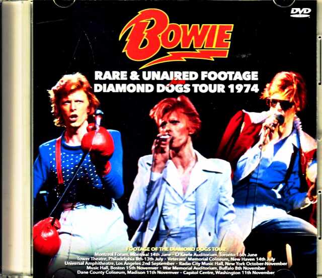 David Bowie デビッド・ボウイ/ダイアモンドの犬 Diamond Dogs Tour