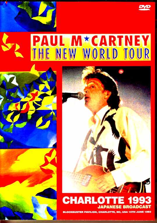 Paul McCartney ポール・マッカートニー/NC,USA 1993 Japanese