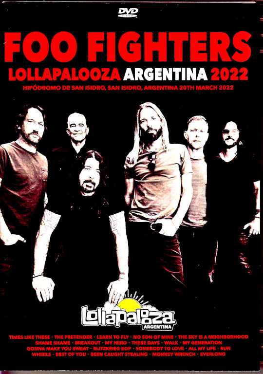 Foo Fighters フー・ファイターズ/Argentina 2022 Complete