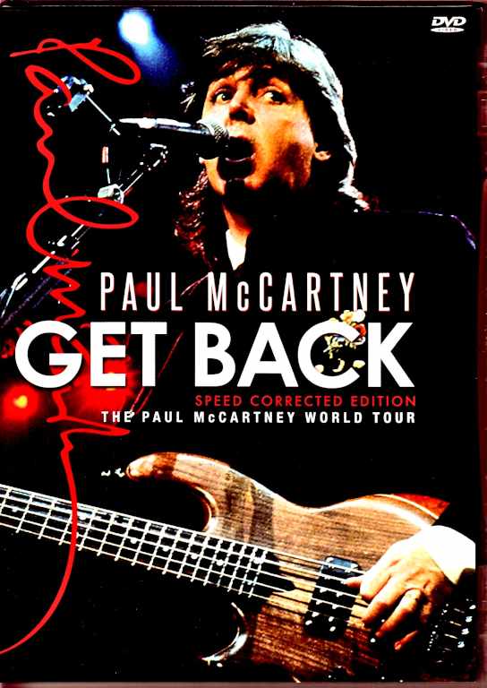 Paul McCartney ポール・マッカートニー/ゲット・バック 修正版 Get Back Speed Corrected Edition