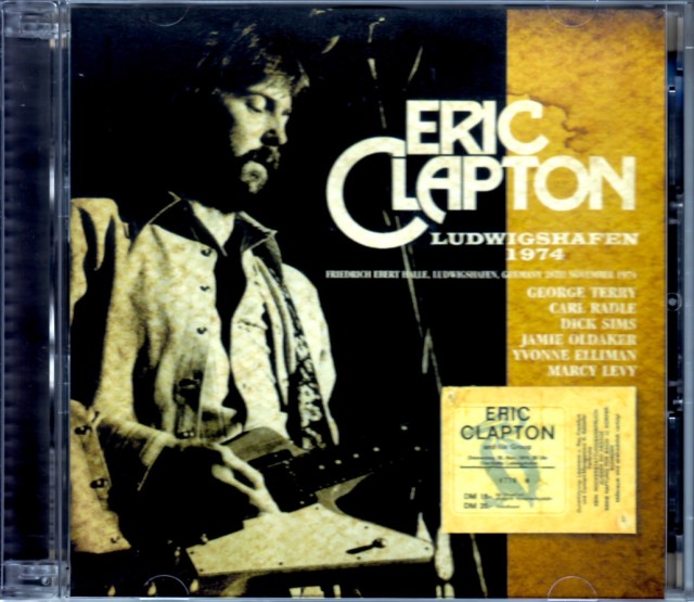 Eric Clapton エリック・クラプトン/Germany 1974