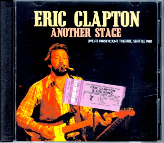 Eric Clapton エリック・クラプトン/Wa,USA 1981