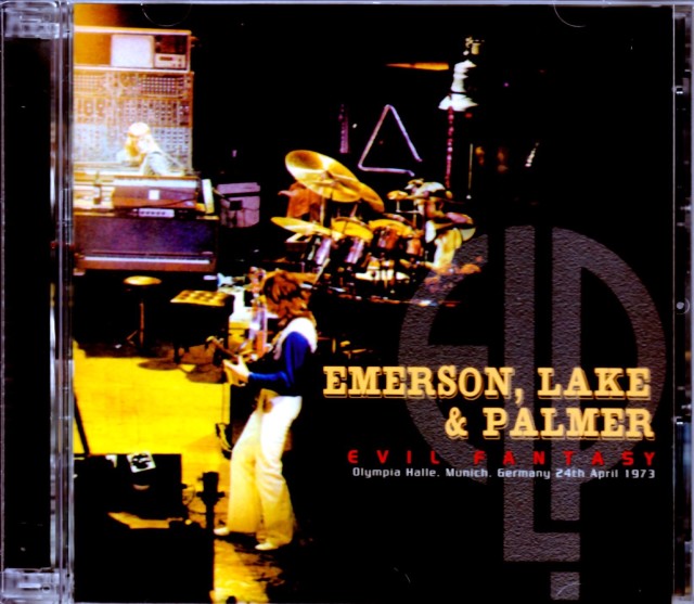 ELP Emerson, Lake & Palmer UKオリジナル EL & P Emerson,Lake & Palmer/Germany 4.23.1973