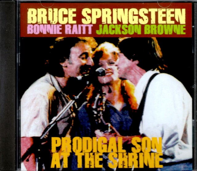 Jackson Browne & Bonnie Raitt '96 Tシャツ（Bruce Springsteen