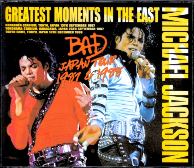 Michael Jackson マイケル・ジャクソン/Tokyo,Japan 1987 & 1988