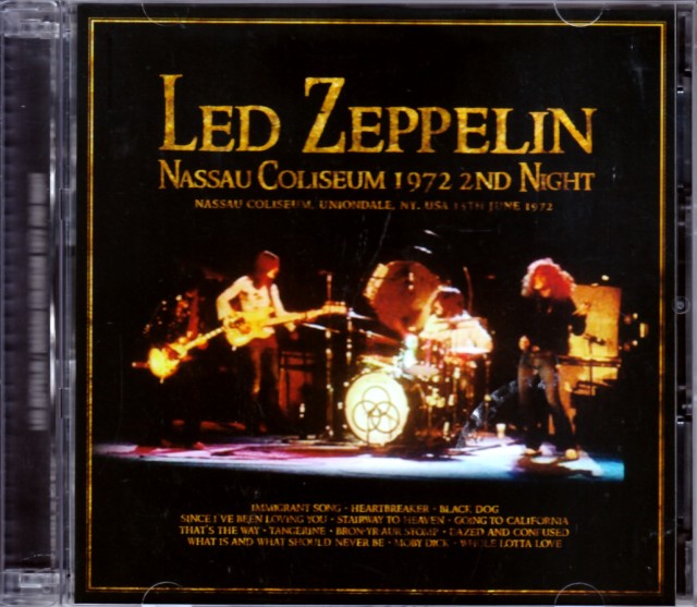 Led Zeppelin レッド・ツェッペリン/New York,USA 6.15.1972