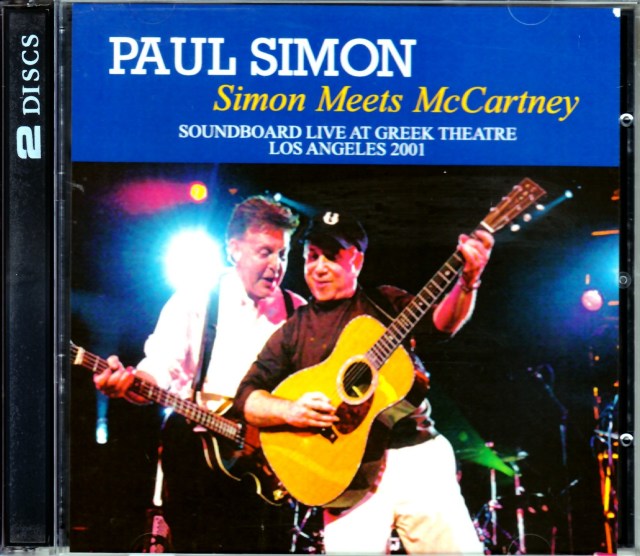 Paul Simon,Paul McCartney ポール・サイモン/CA,USA 2001