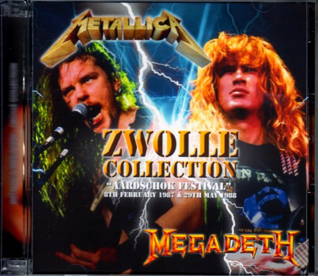 Metallica,Megadeth メタリカ メガデス/Netherlands 1987 & 1988