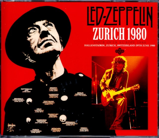 Led Zeppelin レッド・ツェッペリン/Switzerland 6.29.1980