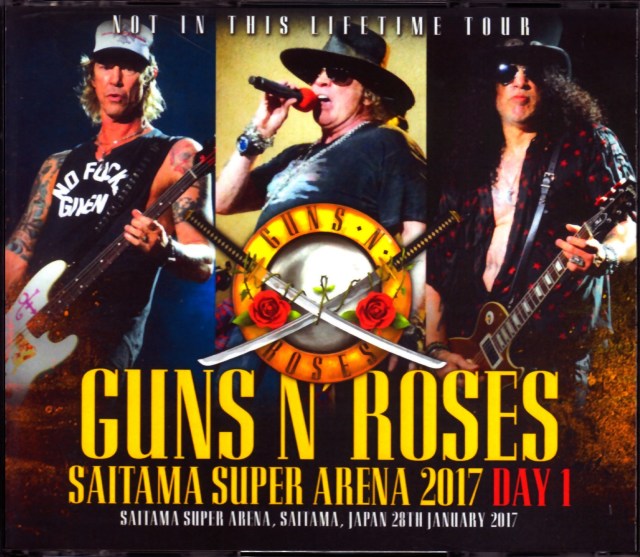 Guns N' Roses ガンズ・アンド・ローゼス/Saitama,Japan 1.28.2017