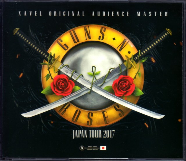 Guns N’ Roses　ジャパンツアー2017 限定デリトグラフ Guns N' Roses – Japan Tour 2017 - Yokohama – 3 x CDr
