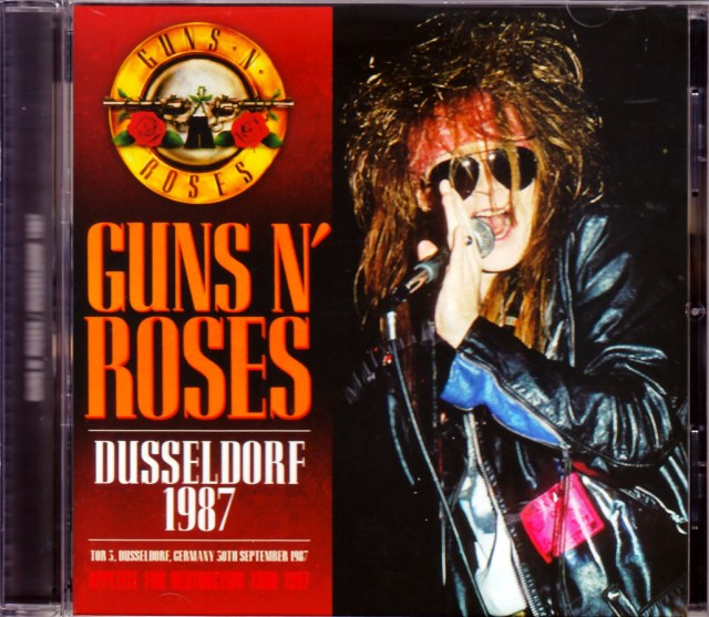 激レア 発禁 ガンズアンドローゼズ Guns N' Roses 1987年製 Guns N' Roses ガンズ・アンド・ローゼス/Germany 1987